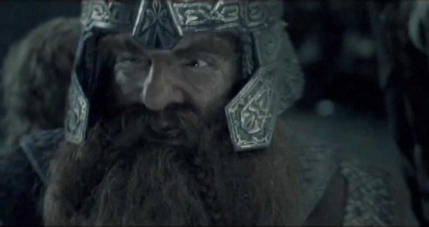 The Drawrf Gimli as has entered Moria